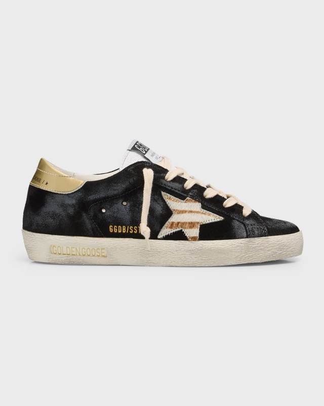 Superstar Mixed Zebra Low-Top Sneakers